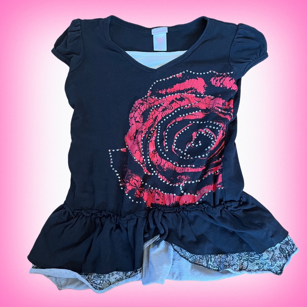 Y2K girls xhilaration top